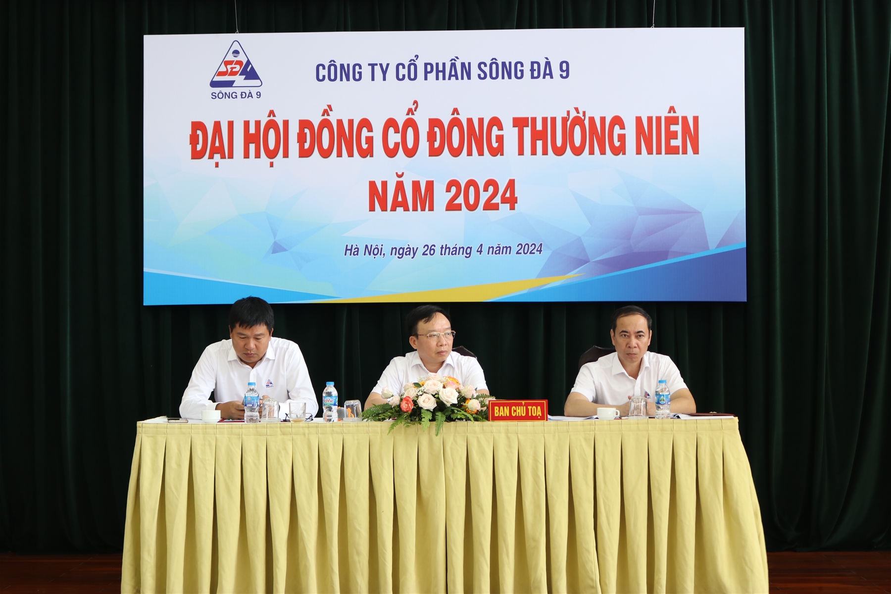 Sông Đà 9 (SD9) tổ chức thành công Đại hội đồng cổ đông thường niên 2024