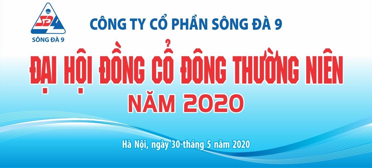 SD9 - Thông báo mời họp Đại hội đồng cổ đông thường niên năm 2020