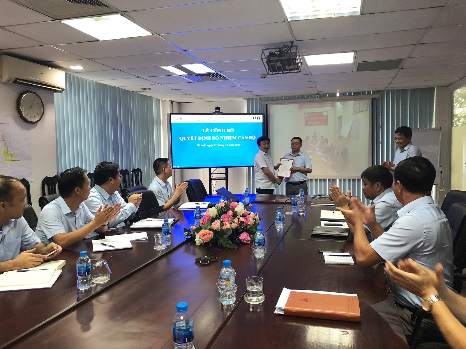 Sông Đà 9 điều động và bổ nhiệm cán bộ chủ chốt các phòng nghiệp vụ và Chi nhánh trực thuộc