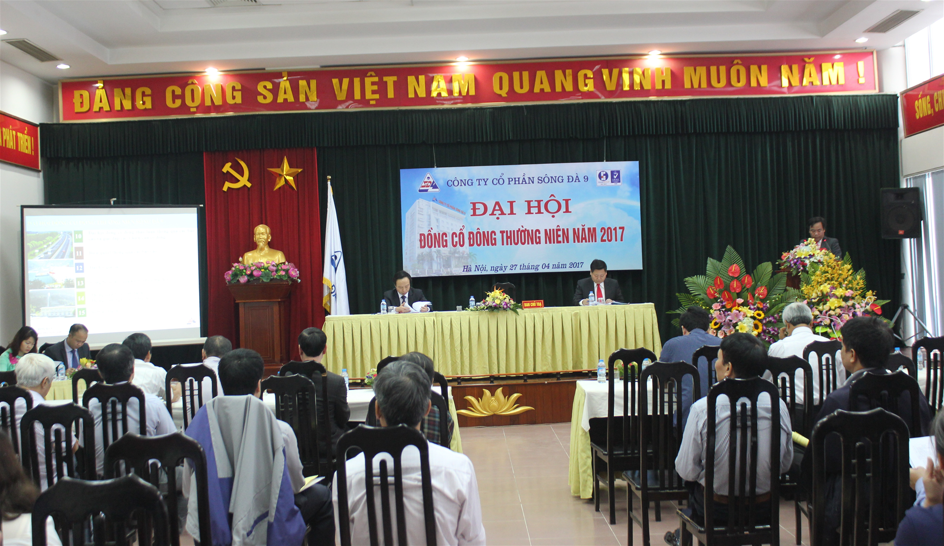 Sông Đà 9 Đại hội đồng cổ đông thường niên năm 2017